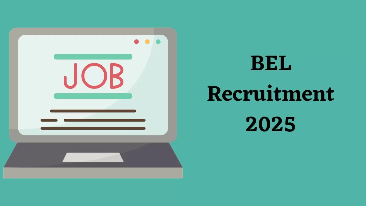 BEL Recruitment 2025