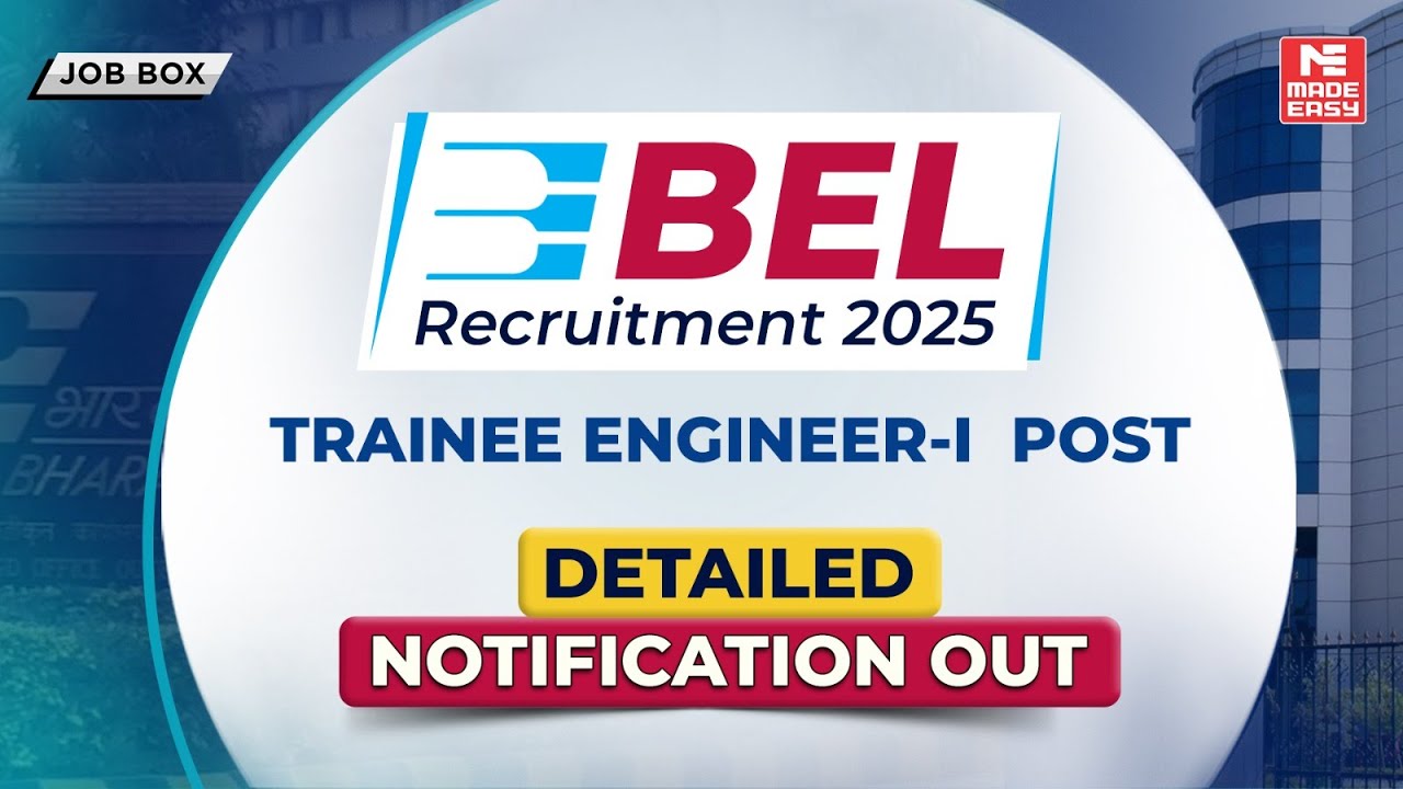 BEL Recruitment 2025
