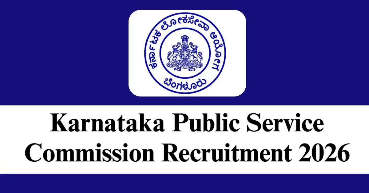 KPSC Recruitment 2026