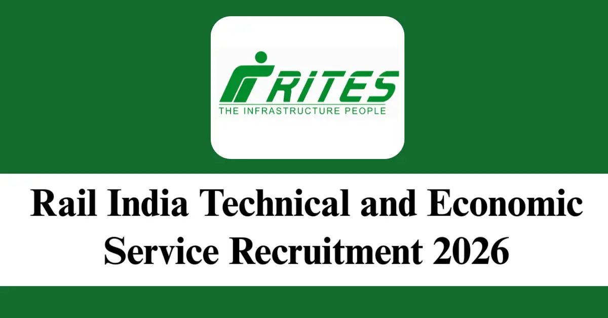 RITES Recruitment 2026